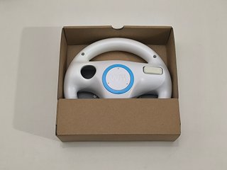 Volante Wii U con Caja e Instrucciones