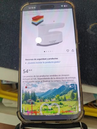 Plancha de viaje eléctrica 1100W