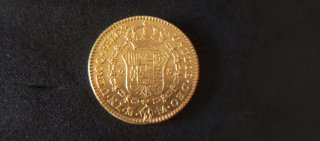 Moneda Oro 2 Escudos Carlos IV 1806
