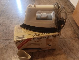 Plancha Braun Vapor 3000 Sprint Vintage