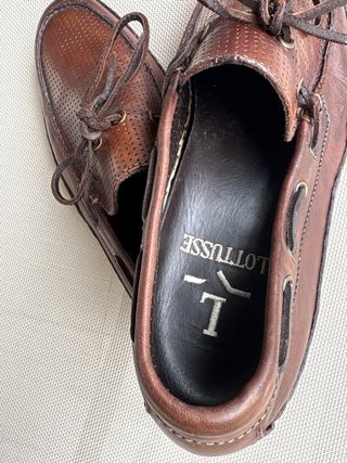 Zapatos Lottusse Cuero Repujado