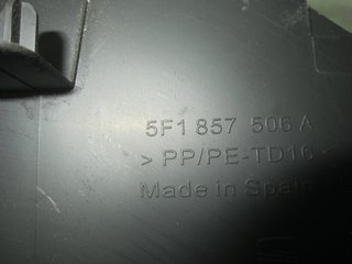 GUANTERA SEAT LEON (5F1) 5F1857506A 1369318