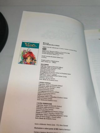 Libro Witch Disney 2007, LEGGI