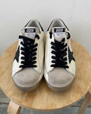Zapatillas Golden Goose Hombre Negro Blanco