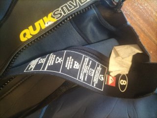 Neopreno Quiksilver niño azul