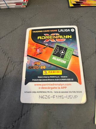Lote Cromos Adrenalyn Liga 25/26