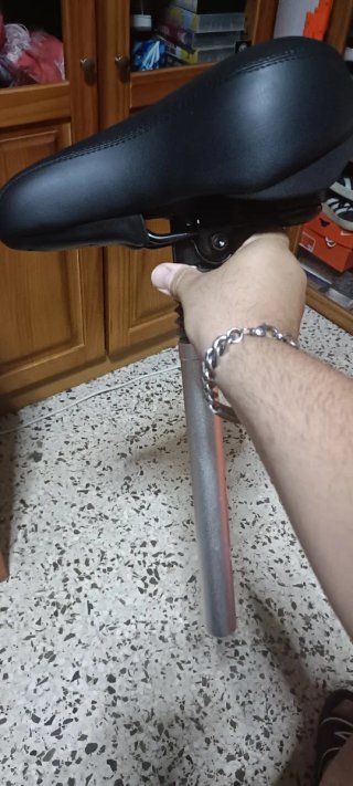 Sillín Bici con Amortiguación Negro