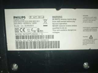 TV Philips 32pfl5522d Negra