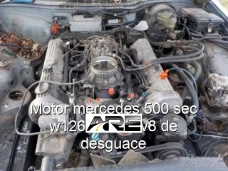 Motor mercedes 500 sec w126 5.0 5.6 v8 de  r_31588