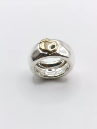 Anello DoDo Pomellato in Argento e Oro