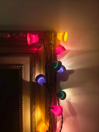 Luces de Navidad Campana Multicolor