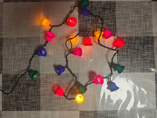 Luces de Navidad Campana Multicolor