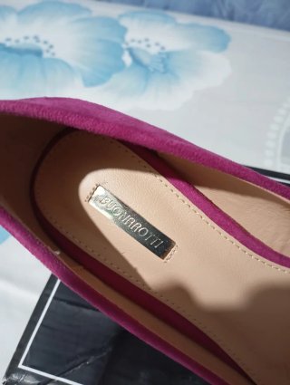 Zapatos de tacón fucsia sin estrenar T37
