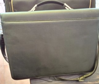 Maletín Ejecutivo Thierry Mugler Vintage Negro