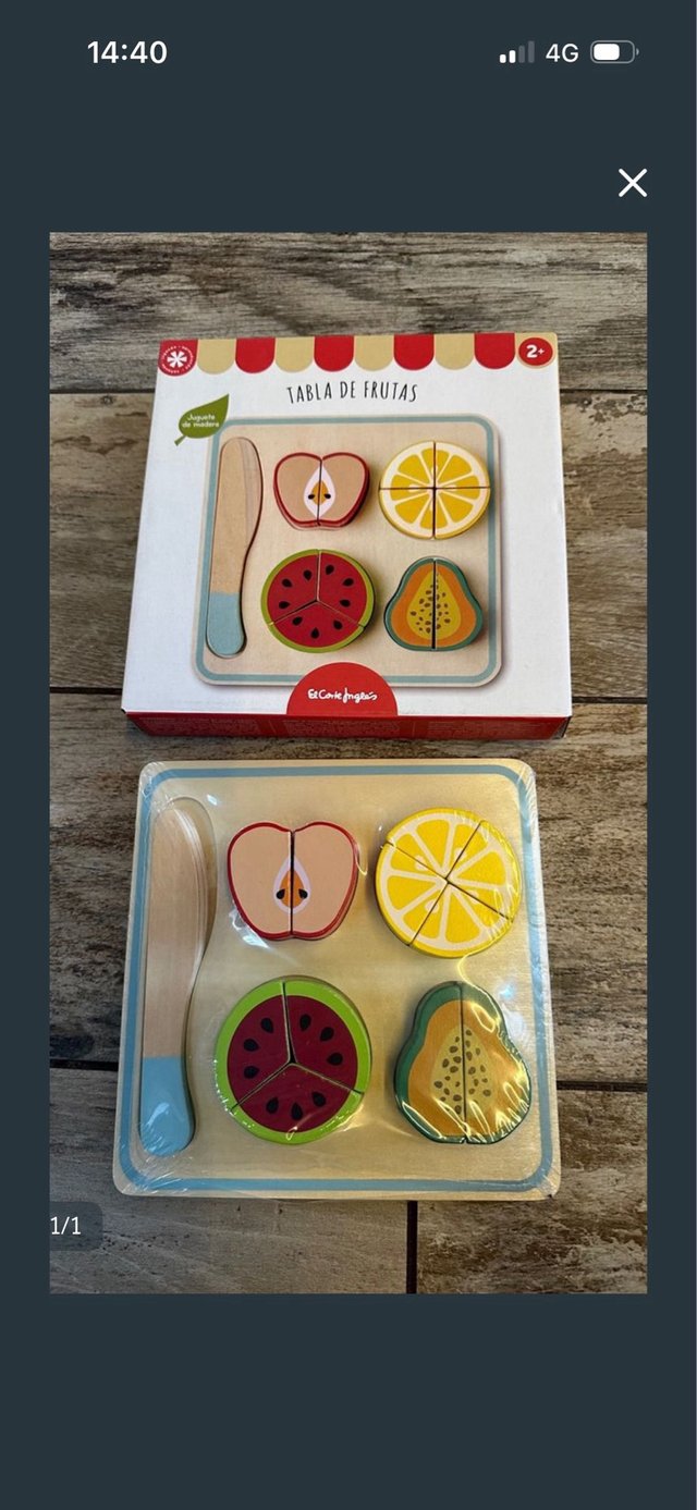 Juguettos Prepara tu  Fruta y Verdura