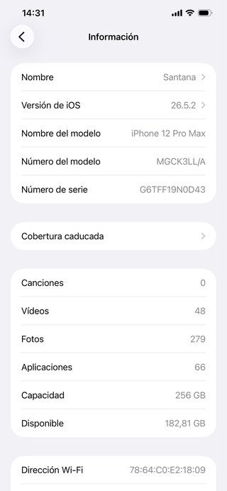 iPhone 12 Pro Max 256GB Blu