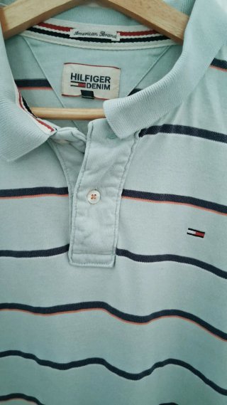 Polo Tommy Hilfiger Rayas