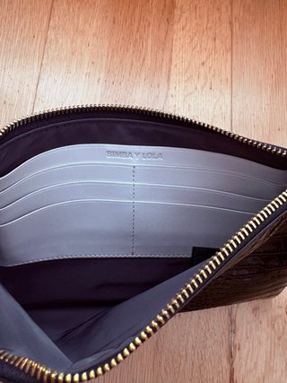 Bimba y Lola Cartera / Pouch Negro Gris