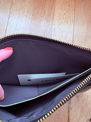 Bimba y Lola Cartera / Pouch Negro Gris