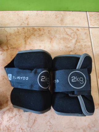 Kit pesas y mancuernas 1.5kg, 7.5kg y 2kg