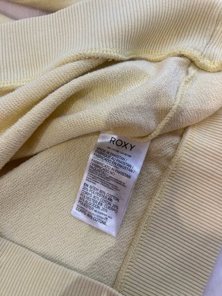 Sudadera Roxy amarilla. Talla como XS