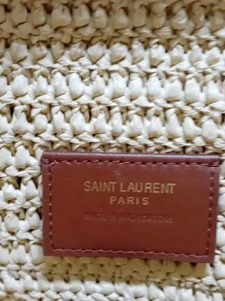 Borsa YSL paglia/raffia beige