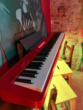 Casio Privia PX-S1000 Rojo + Pedal