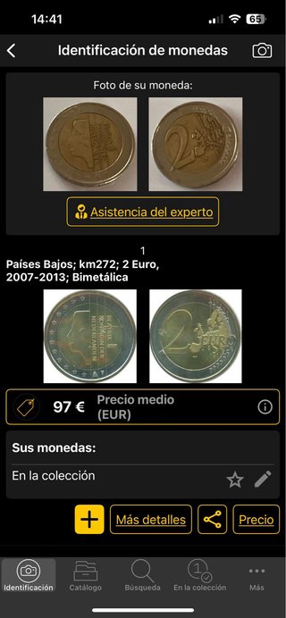 Moneda 2€ Países Bajos 2007-2013