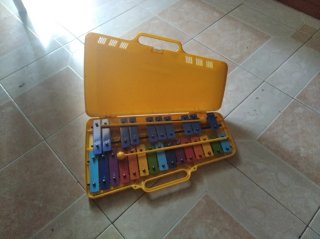 Xilófono Amarillo Infantil