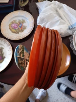 Arcopal Platos y Tazas Marrones Arcopal Volcán