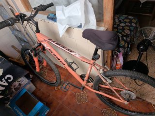 Bicicleta de Montaña Naranja