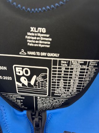 Chaleco Salvavidas Wave Sea-Doo Azul XL/TG