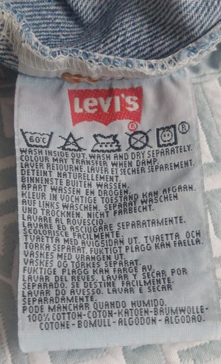 Levi's 501 Vintage Años 90 - Azul