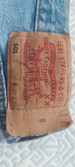 Levi's 501 Vintage Años 90 - Azul