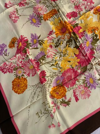 Foulard in pura seta - Vintage