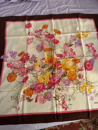Foulard in pura seta - Vintage