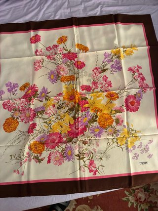 Foulard in pura seta - Vintage
