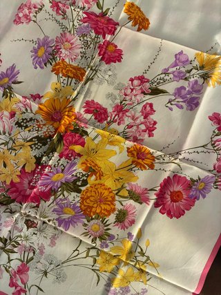 Foulard in pura seta - Vintage
