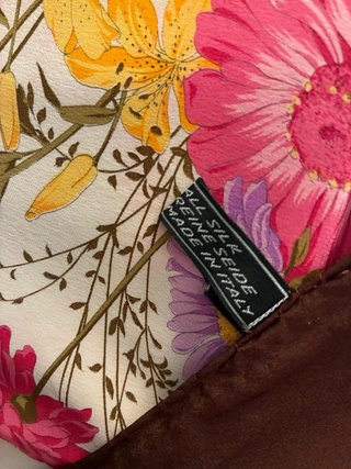 Foulard in pura seta - Vintage