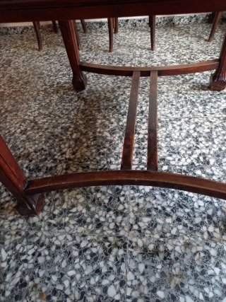 Mesa comedor extensible madera maciza