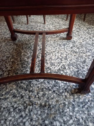 Mesa comedor extensible madera maciza