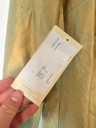 Abrigo Premium Para boda María Ripoll Vintage Seda