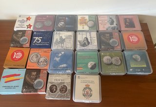 Moneda 10 euros España Plata