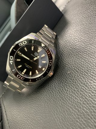Reloj TAG Heuer Aquaracer Negro/Plata