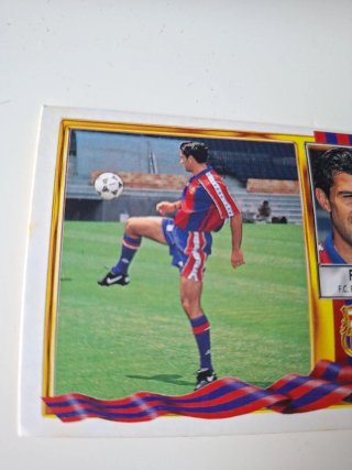 Carta Fútbol Figo F.C. Barcelona 95/96