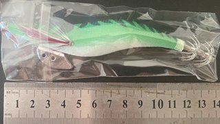 Señuelo pesca fosforescente