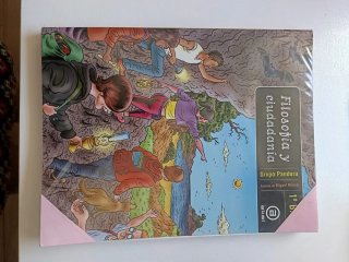 Libro de filosofía de primer bachillerato PANDORA