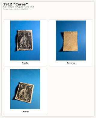 Lote sellos Portugal 1912-1976 6 uds