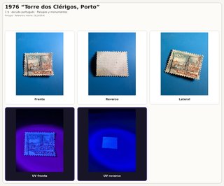 Lote sellos Portugal 1912-1976 6 uds