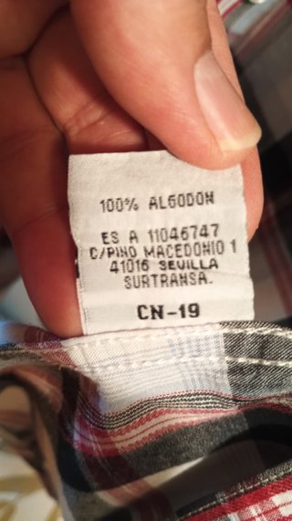 Camisa Verano Manga Corta Cuadros